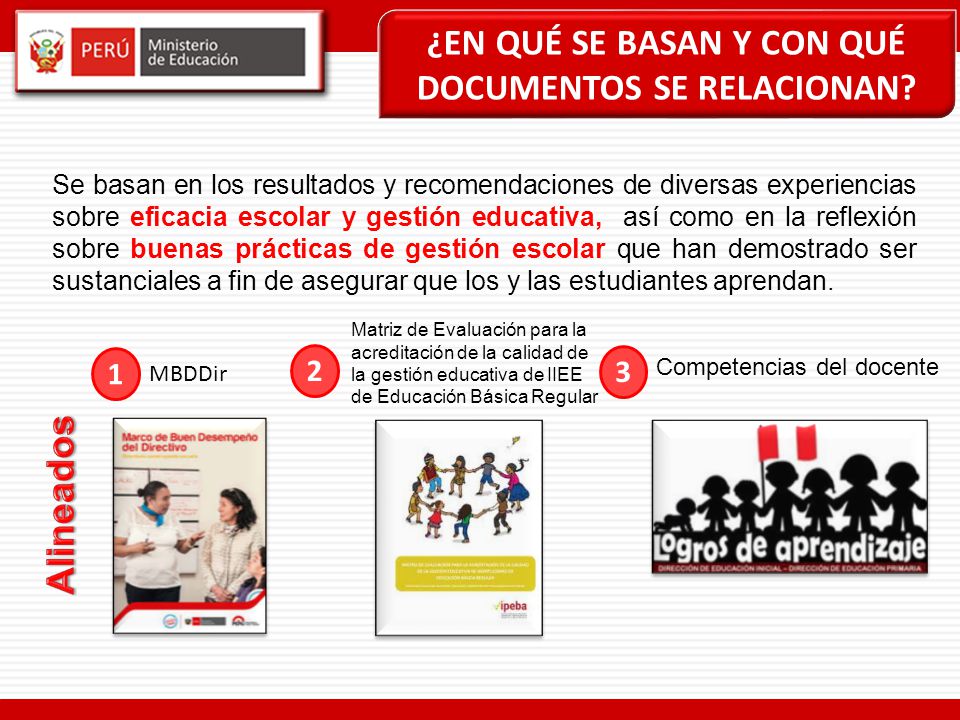 ¿EN QUÉ SE BASAN Y CON QUÉ DOCUMENTOS SE RELACIONAN