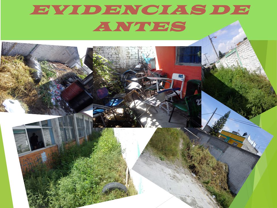 EVIDENCIAS DE ANTES