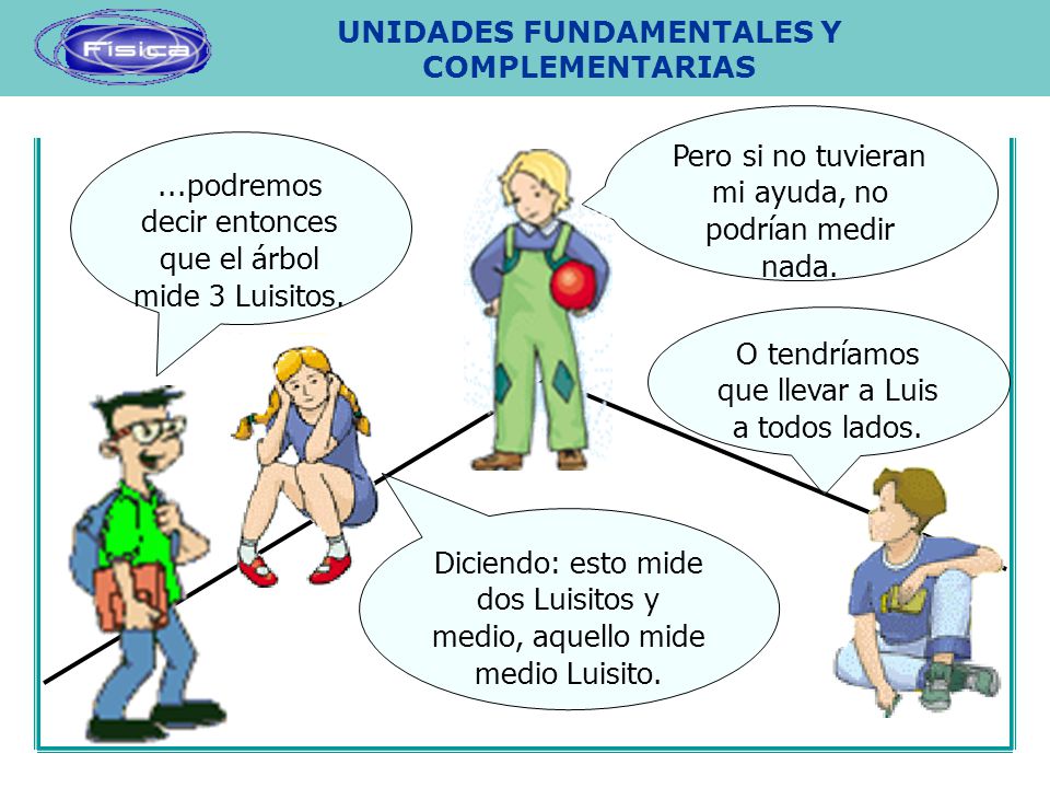 Pero si no tuvieran mi ayuda, no podrían medir nada.