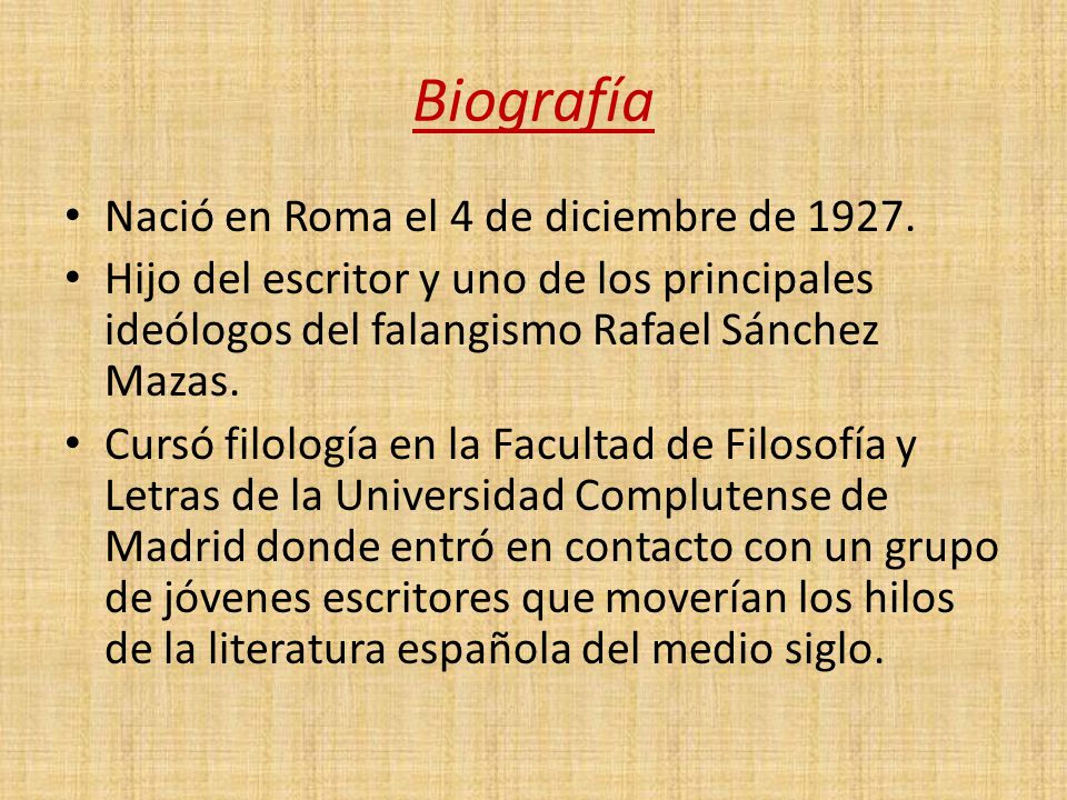 Biografía Nació en Roma el 4 de diciembre de 1927.