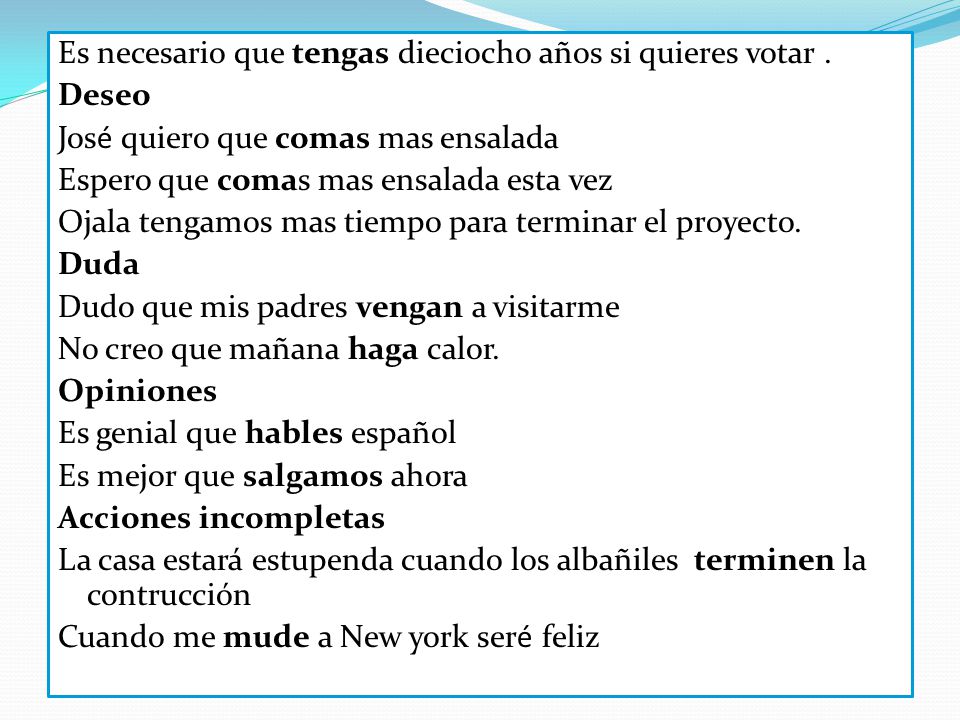 Es necesario que tengas dieciocho años si quieres votar .