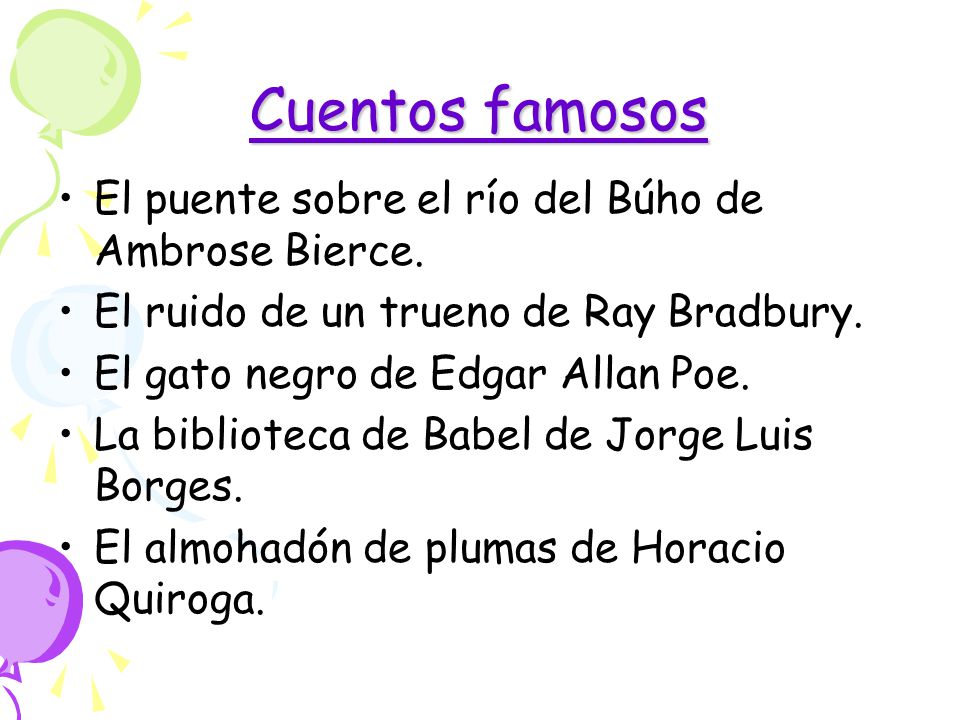 Cuentos famosos El puente sobre el río del Búho de Ambrose Bierce.
