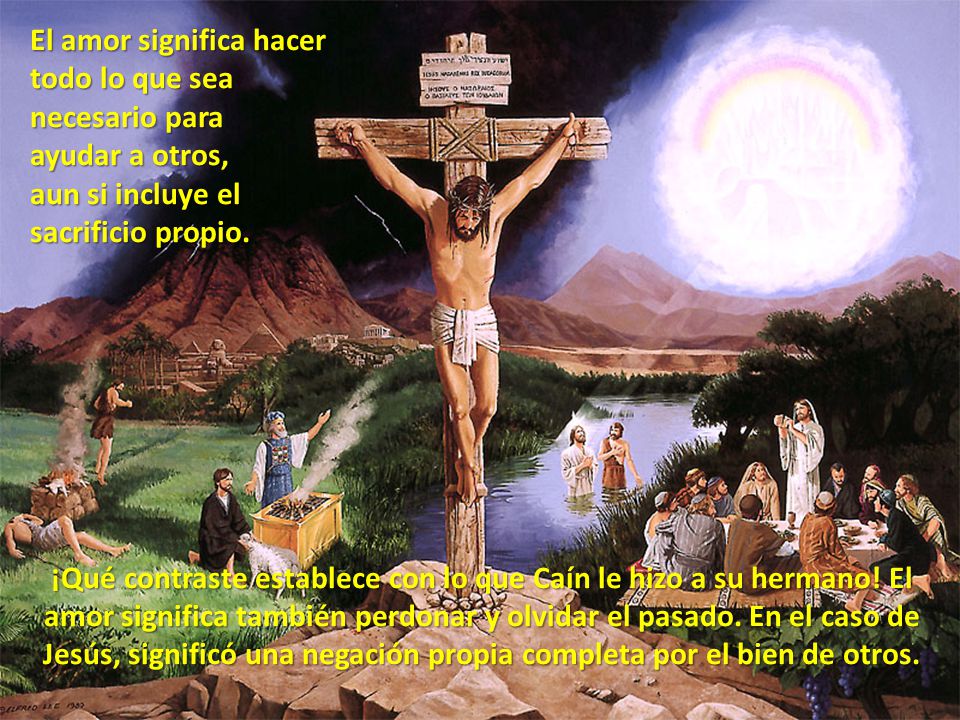 El amor significa hacer