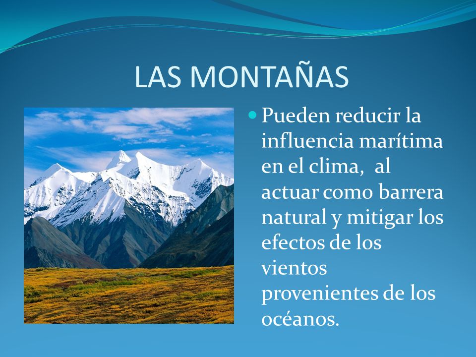 LAS MONTAÑAS
