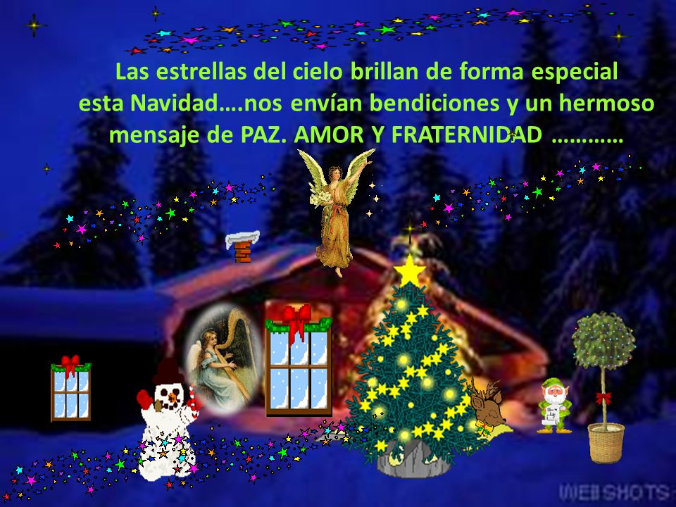 Las estrellas del cielo brillan de forma especial esta Navidad…