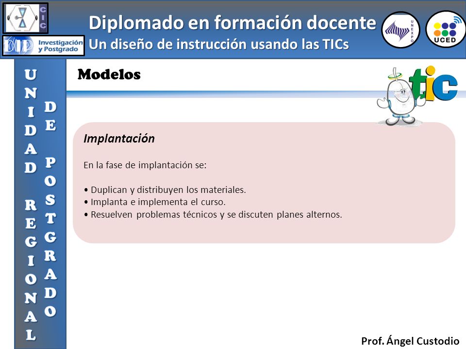Diplomado en formación docente
