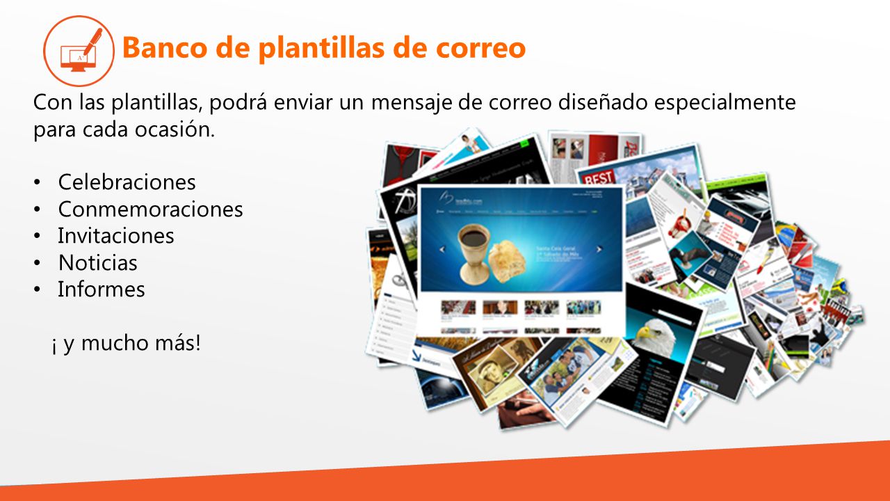 Banco de plantillas de correo
