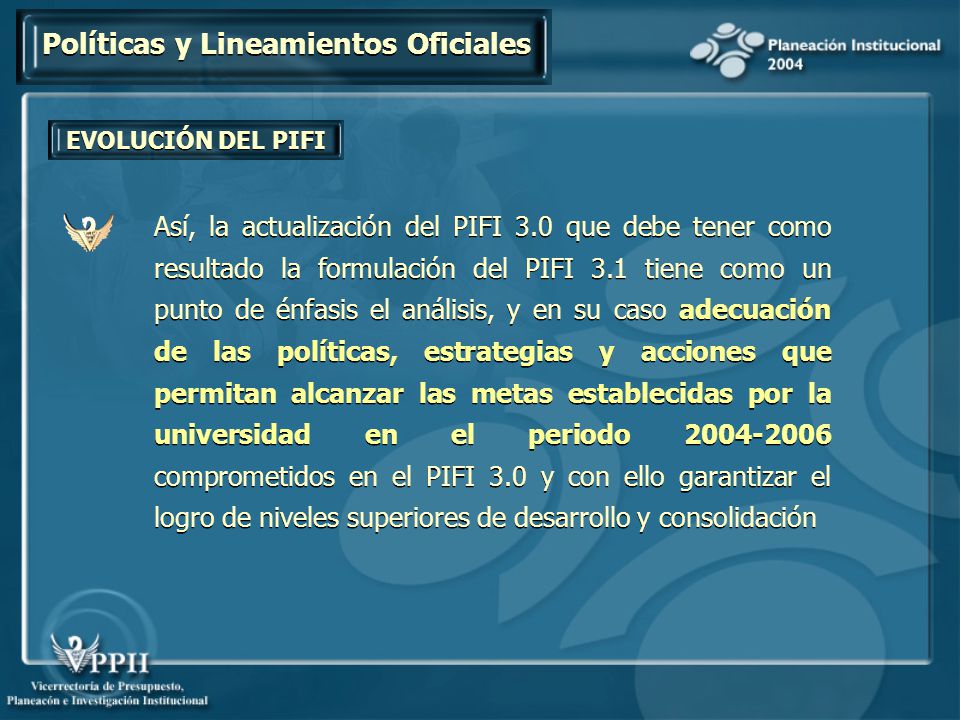 Políticas y Lineamientos Oficiales