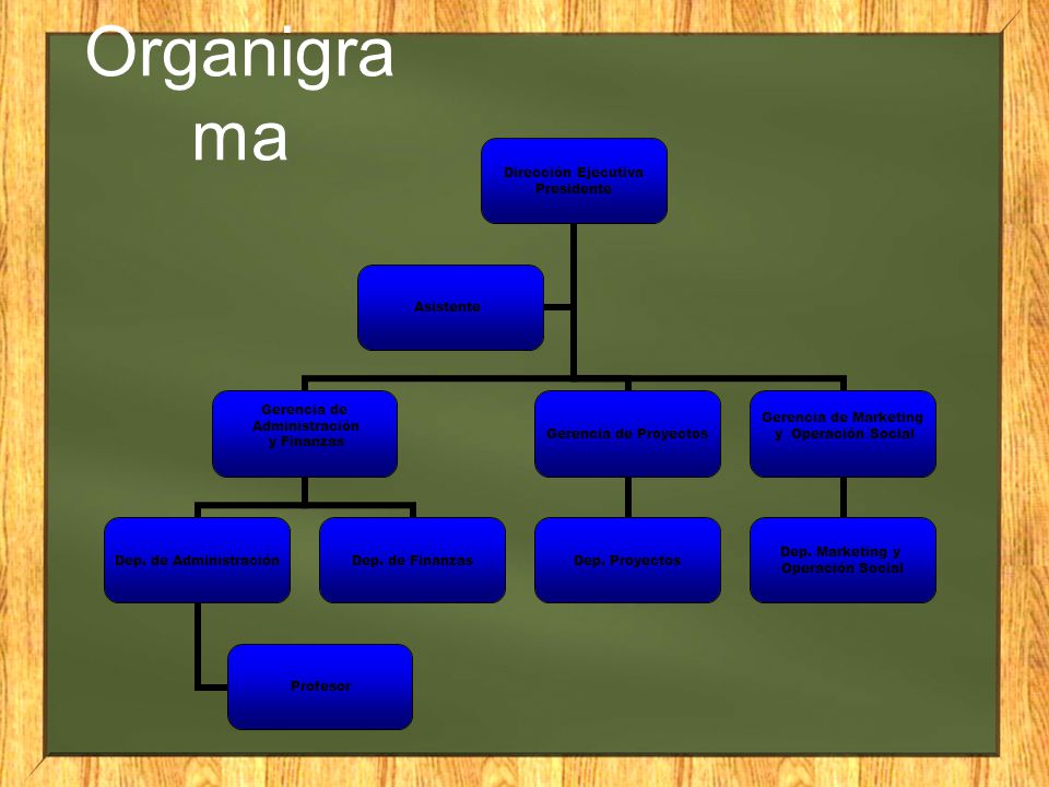 Organigrama Colaboran en forma desinteresada sin recibir salario u honorario alguno