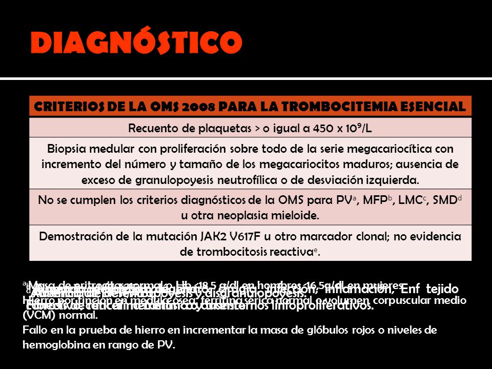 TROMBOCITEMIA ESENCIAL - ppt video online descargar