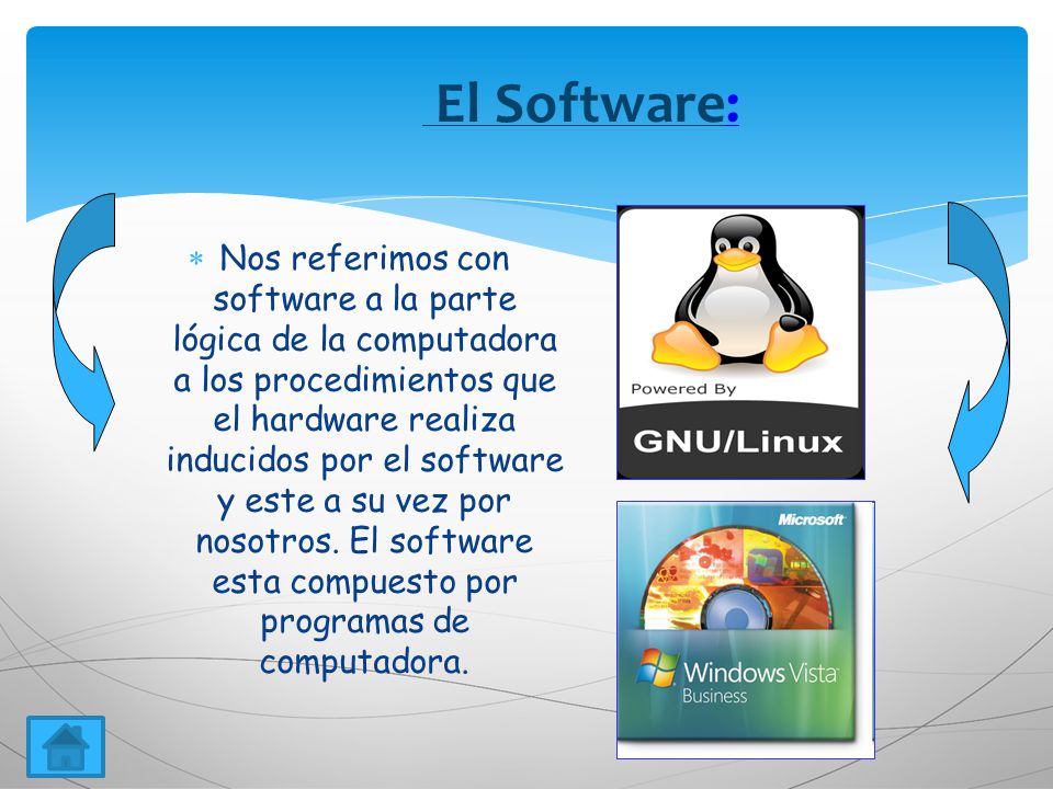 El Software: