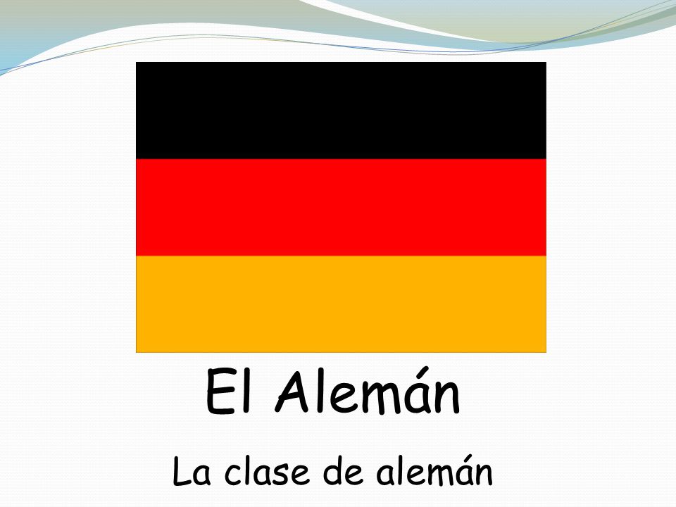 El Alemán La clase de alemán