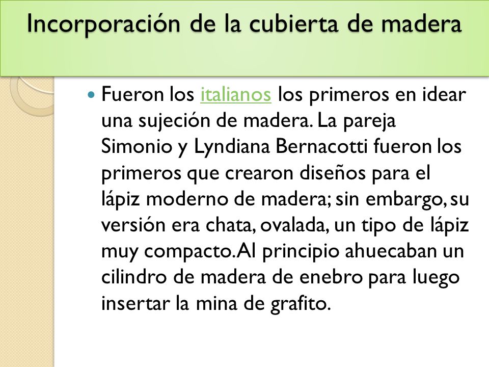 Incorporación de la cubierta de madera