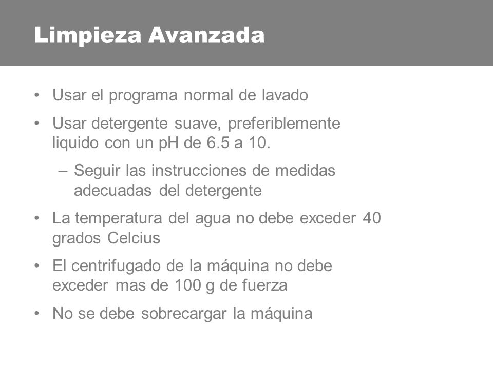 Limpieza Avanzada Su equipo se debe secar en un lugar seco, a la sombra y con ventilación. NUNCA seque su equipo a la luz del sol directa.