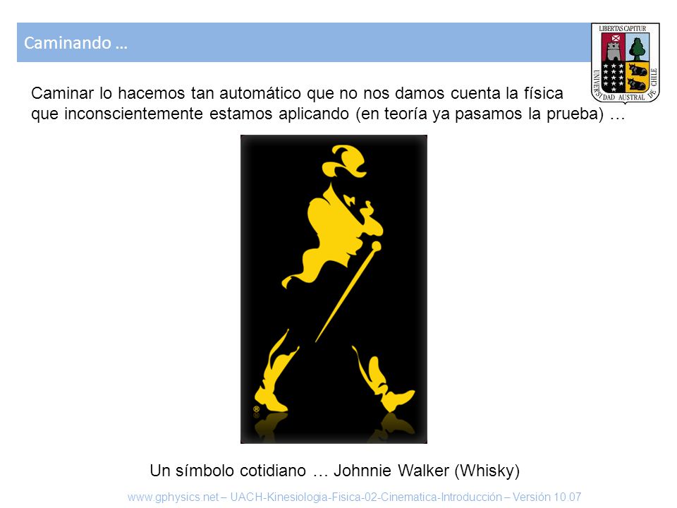 Caminando … Caminar lo hacemos tan automático que no nos damos cuenta la física.