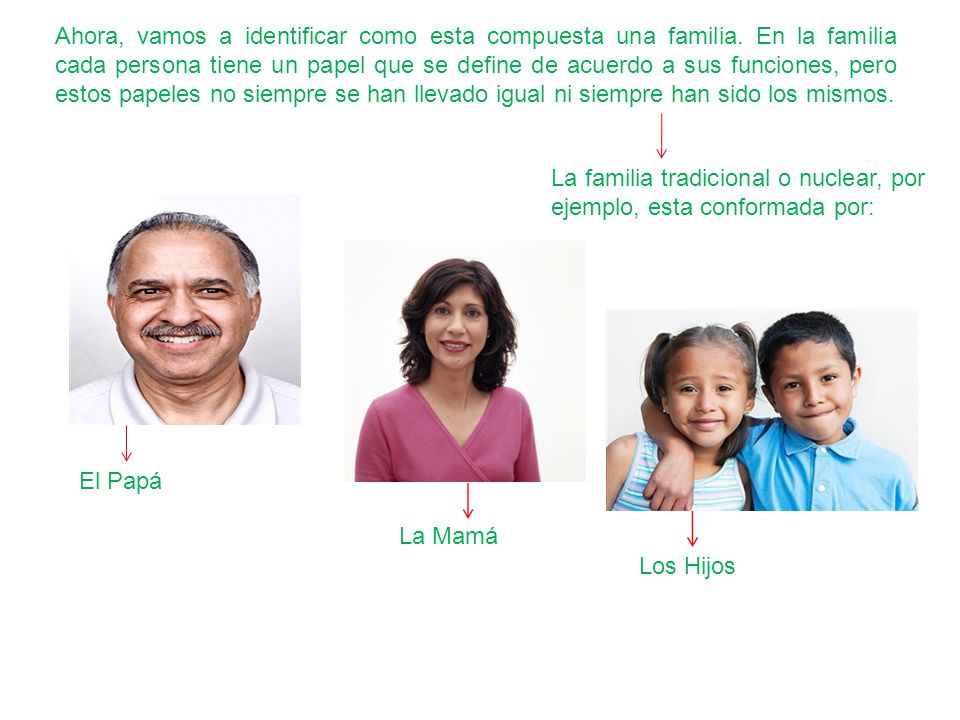 Las imágenes titilan para que el las vaya tocando de a una