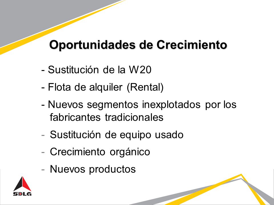Oportunidades de Crecimiento