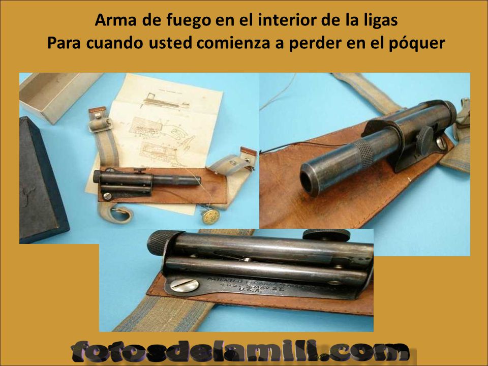 Arma de fuego en el interior de la ligas Para cuando usted comienza a perder en el póquer