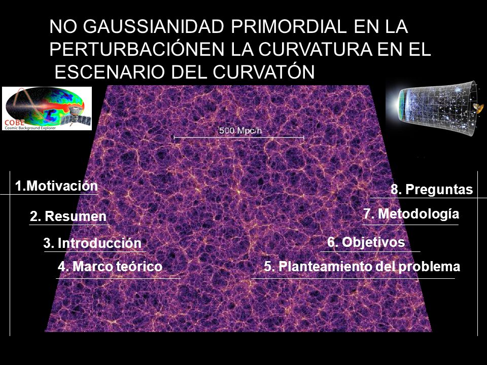 NO GAUSSIANIDAD PRIMORDIAL EN LA PERTURBACIÓNEN LA CURVATURA EN EL