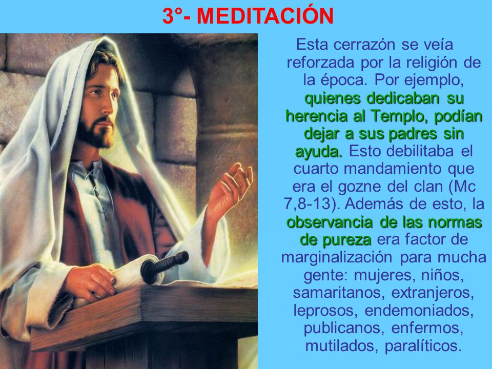 3°- MEDITACIÓN