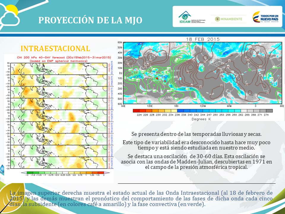 Se presenta dentro de las temporadas lluviosas y secas.