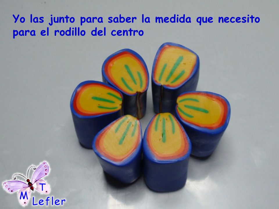 Yo las junto para saber la medida que necesito para el rodillo del centro