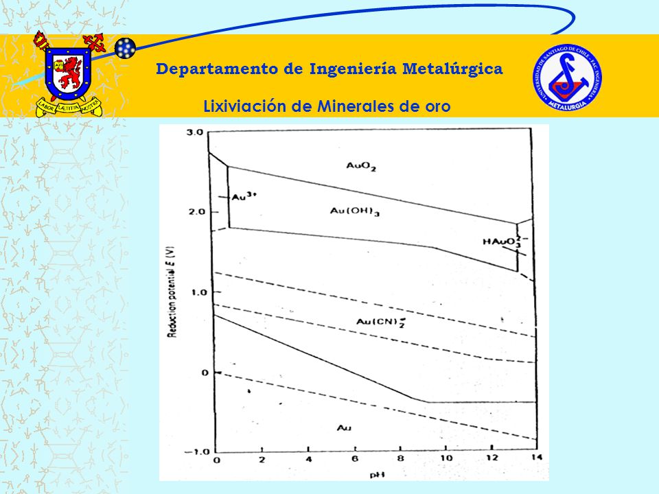 Departamento de Ingeniería Metalúrgica Lixiviación de Minerales de oro