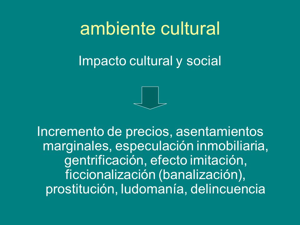 Impacto cultural y social