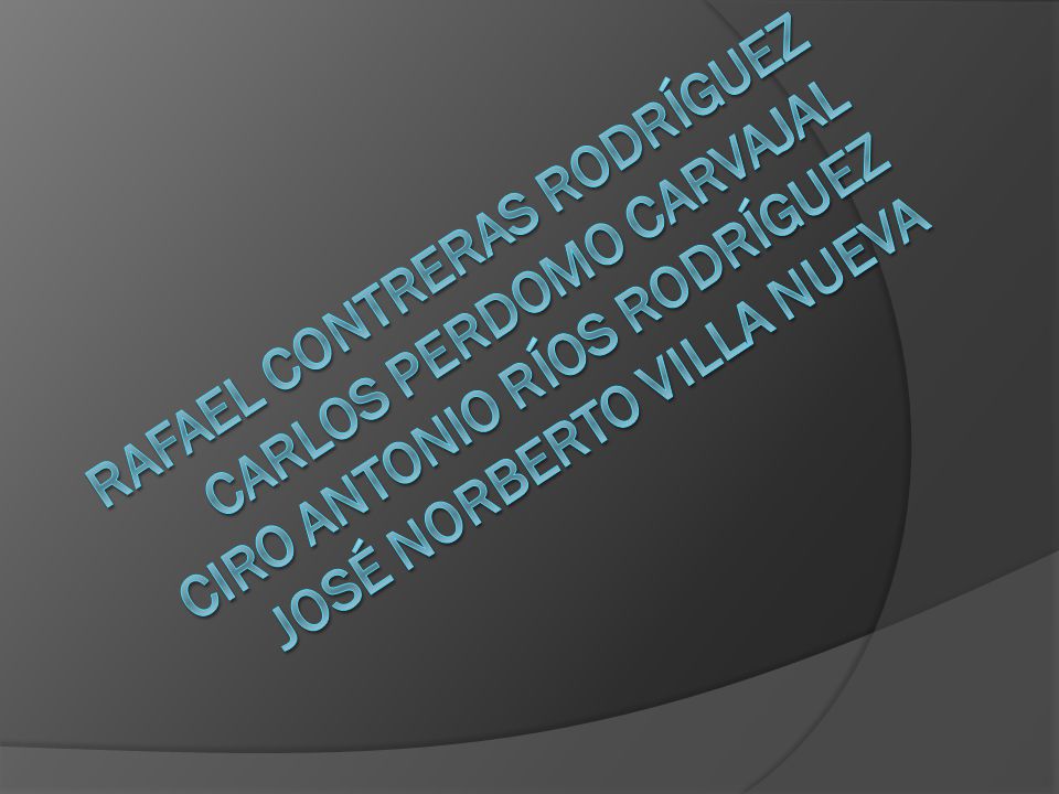 Rafael contreras Rodríguez Carlos Perdomo Carvajal Ciro Antonio ríos rodríguez José Norberto villa nueva