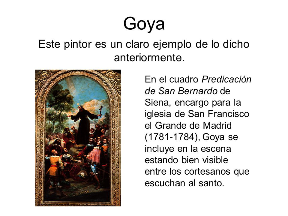 Este pintor es un claro ejemplo de lo dicho anteriormente.