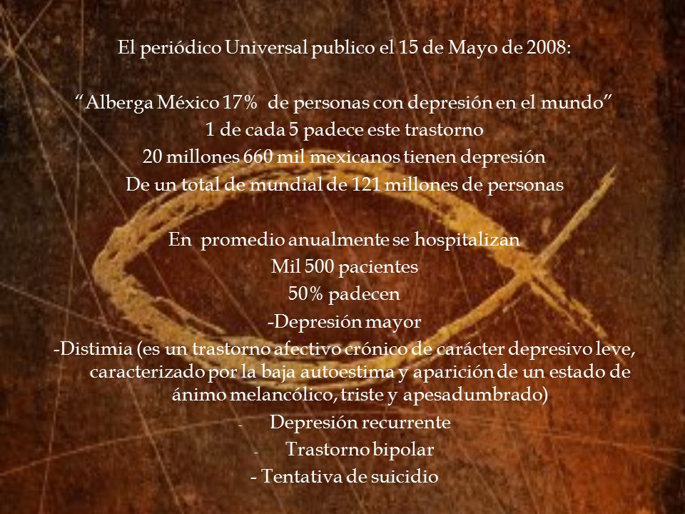 El periódico Universal publico el 15 de Mayo de 2008: