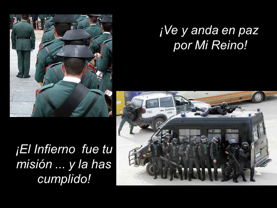 ¡El Infierno fue tu misión ... y la has cumplido!