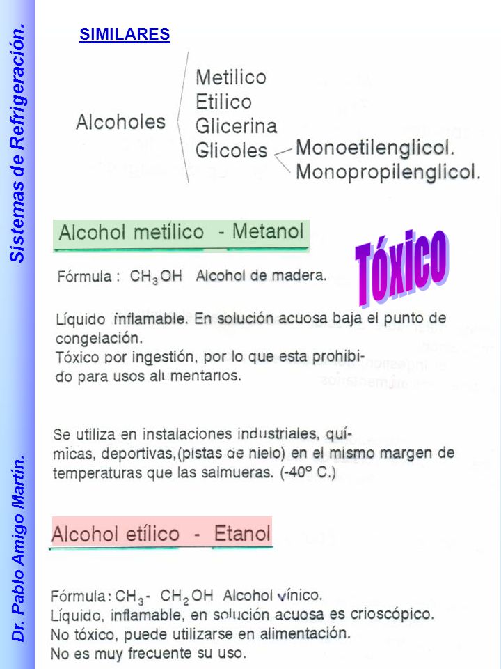 SIMILARES Tóxico
