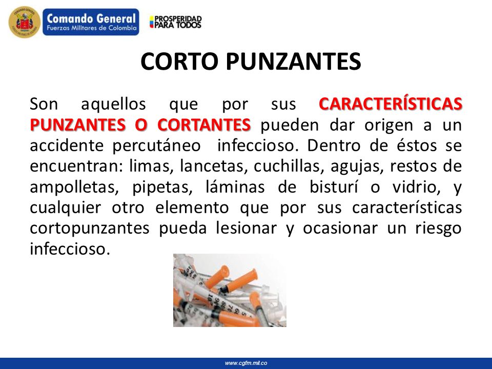 CORTO PUNZANTES