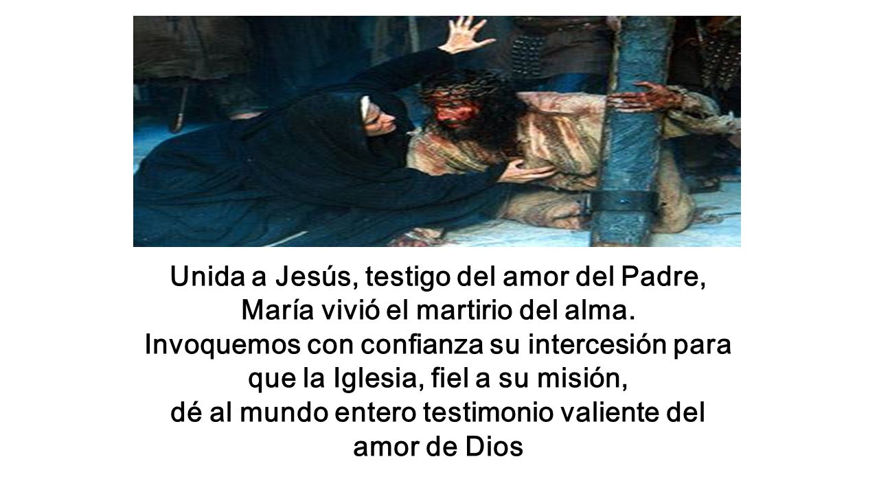 dé al mundo entero testimonio valiente del amor de Dios