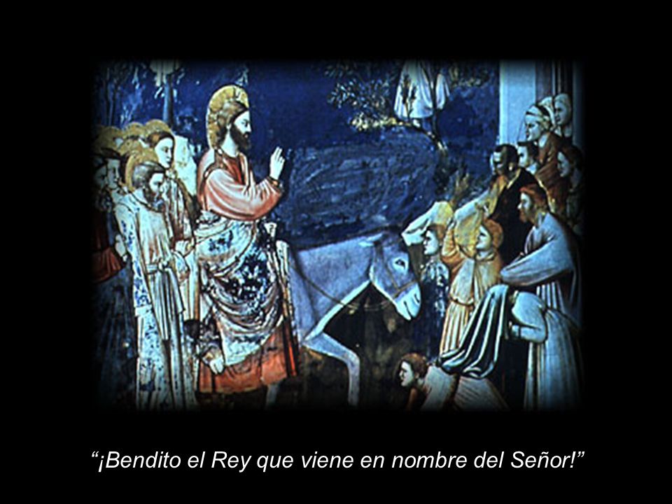 ¡Bendito el Rey que viene en nombre del Señor!