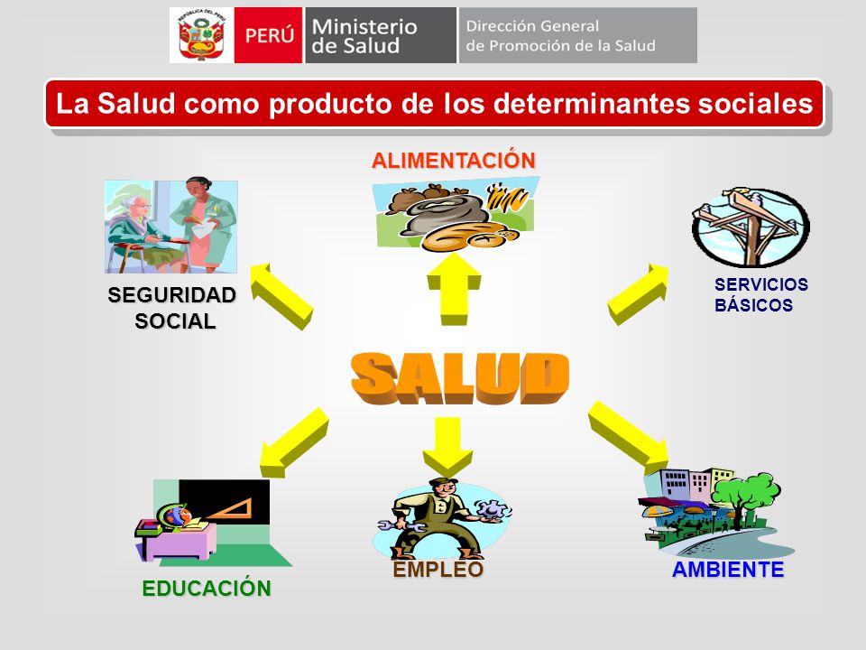 SALUD La Salud como producto de los determinantes sociales