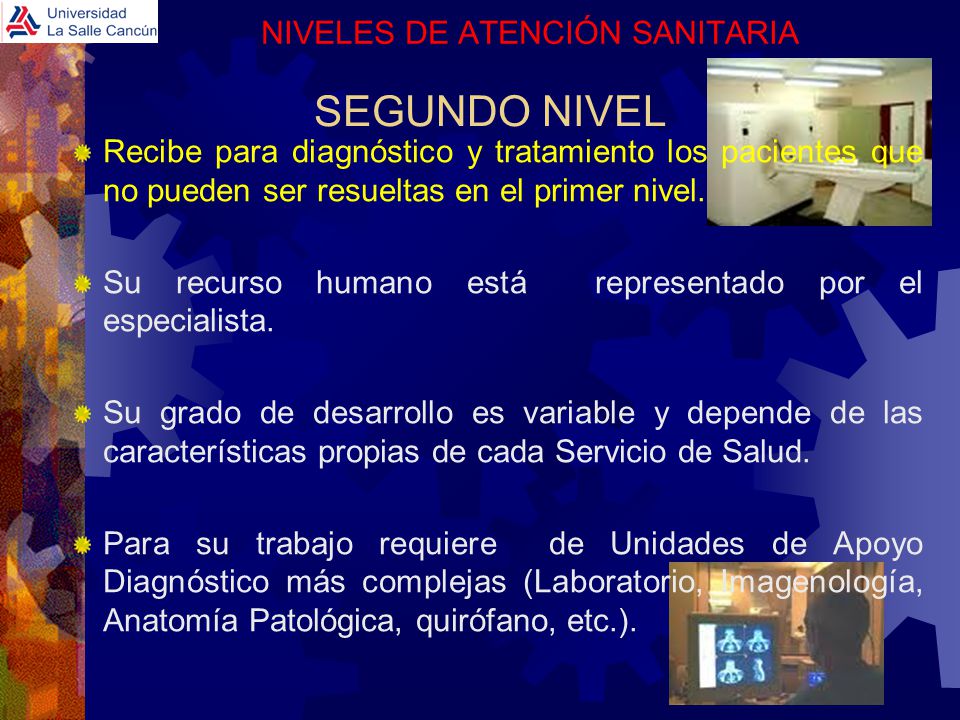 NIVELES DE ATENCIÓN SANITARIA