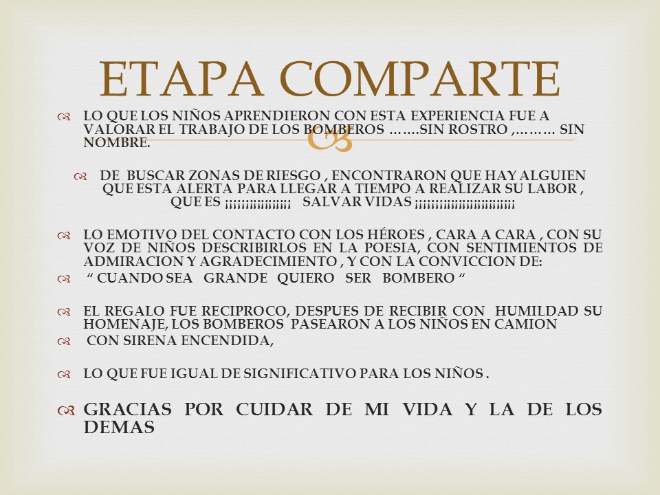 ETAPA COMPARTE GRACIAS POR CUIDAR DE MI VIDA Y LA DE LOS DEMAS