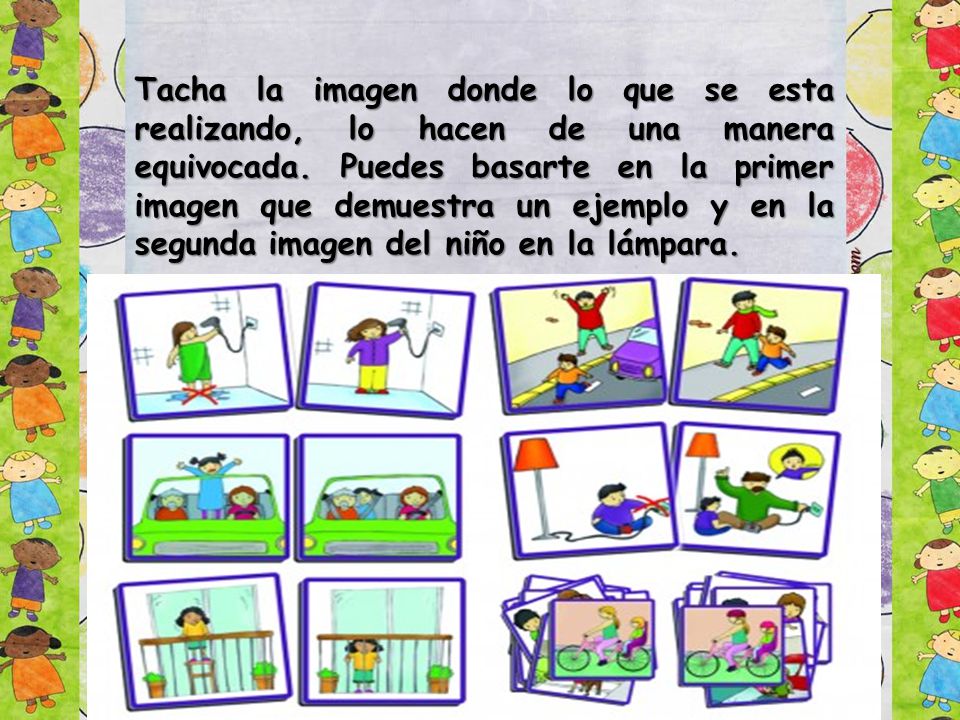 Tacha la imagen donde lo que se esta realizando, lo hacen de una manera equivocada.