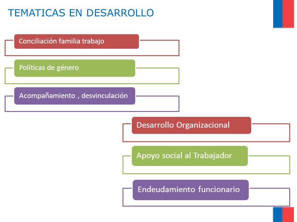 TEMATICAS EN DESARROLLO
