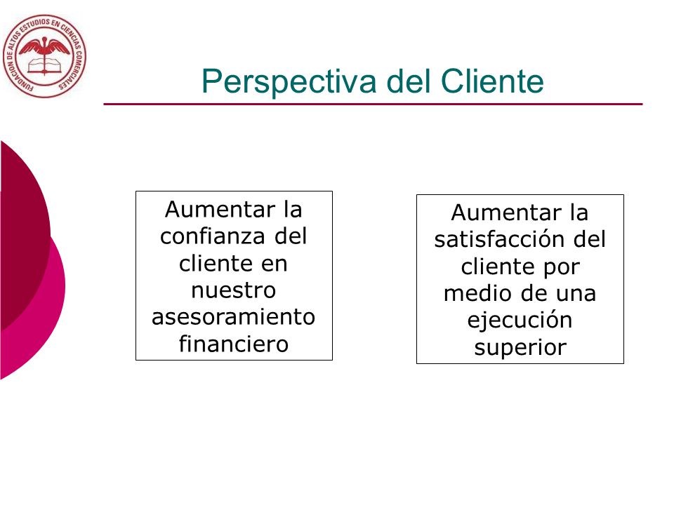 Perspectiva del Cliente