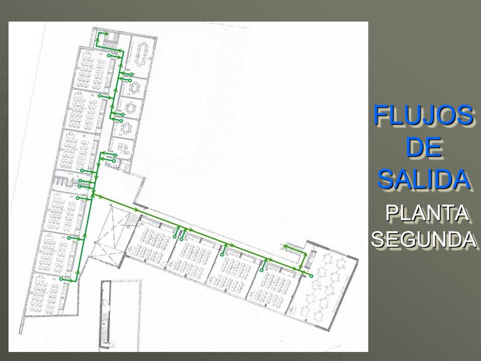 FLUJOS DE SALIDA PLANTA SEGUNDA