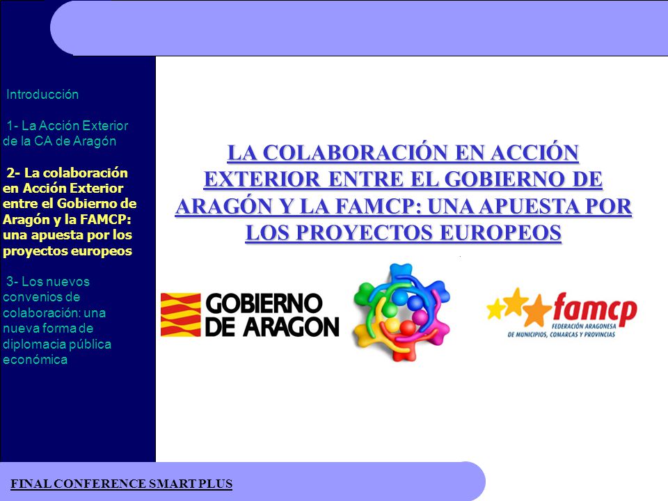 Introducción 1- La Acción Exterior de la CA de Aragón.