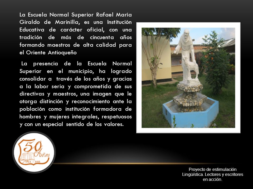 Proyecto de estimulación Lingüística. Lectores y escritores en acción.