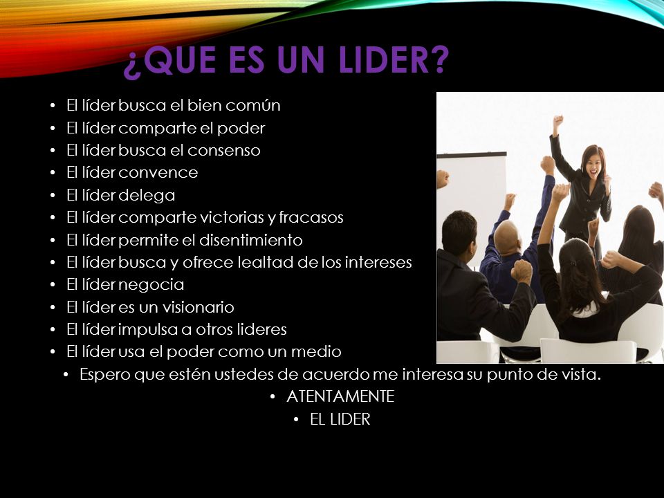 Espero que estén ustedes de acuerdo me interesa su punto de vista.