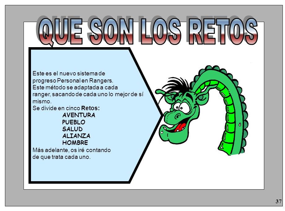 QUE SON LOS RETOS Este es el nuevo sistema de