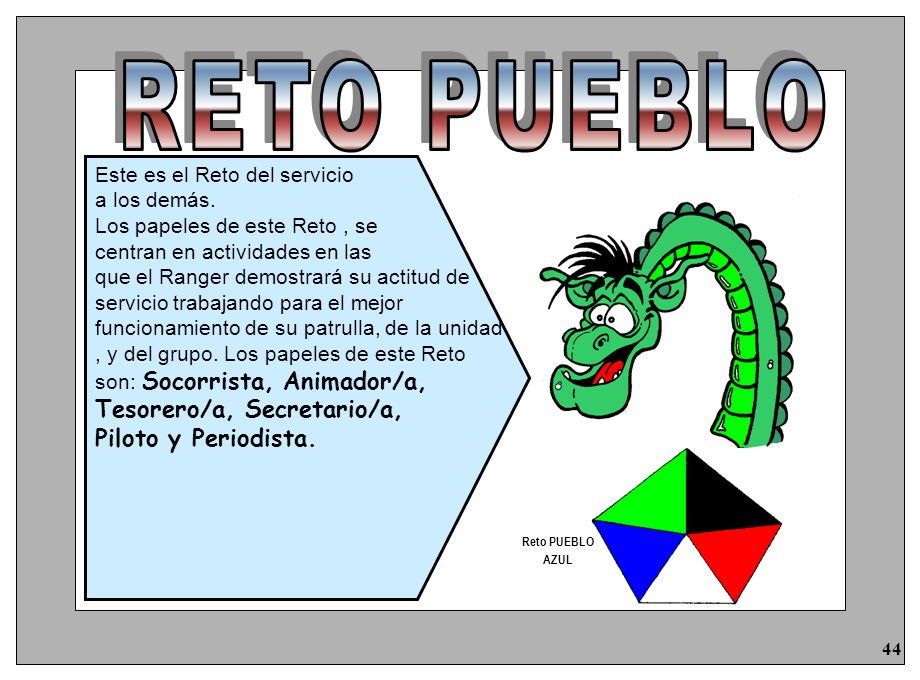RETO PUEBLO Piloto y Periodista. Este es el Reto del servicio