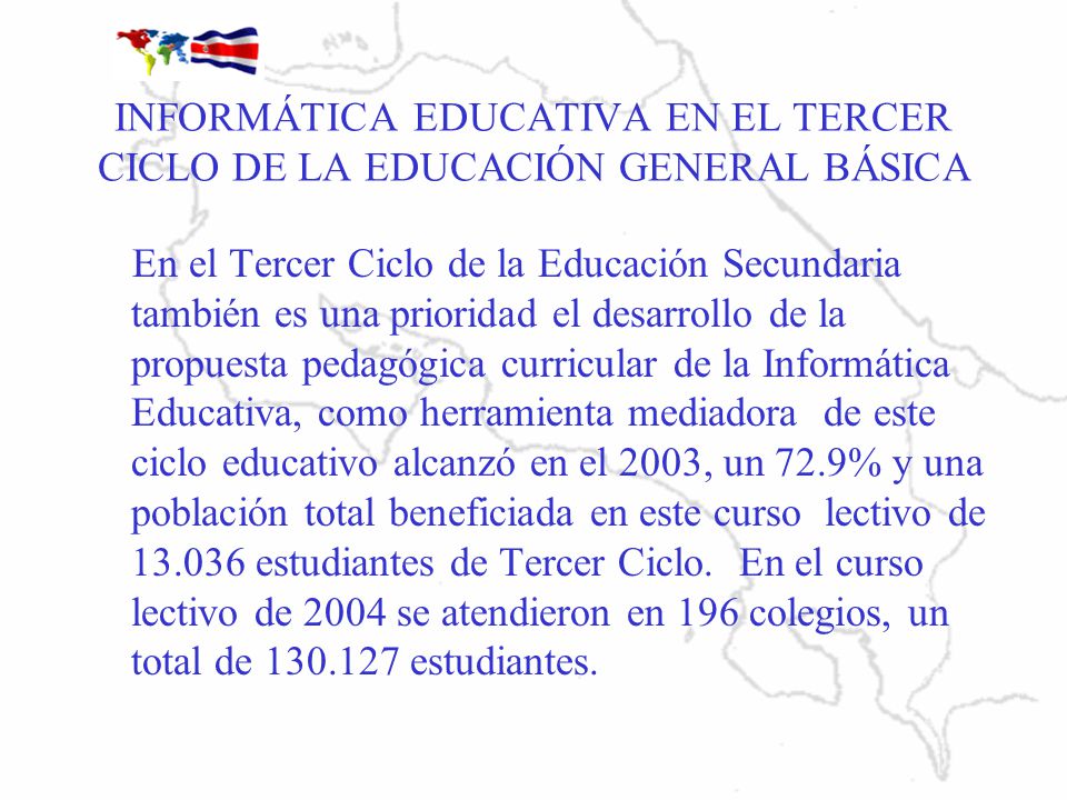 INFORMÁTICA EDUCATIVA EN EL TERCER CICLO DE LA EDUCACIÓN GENERAL BÁSICA