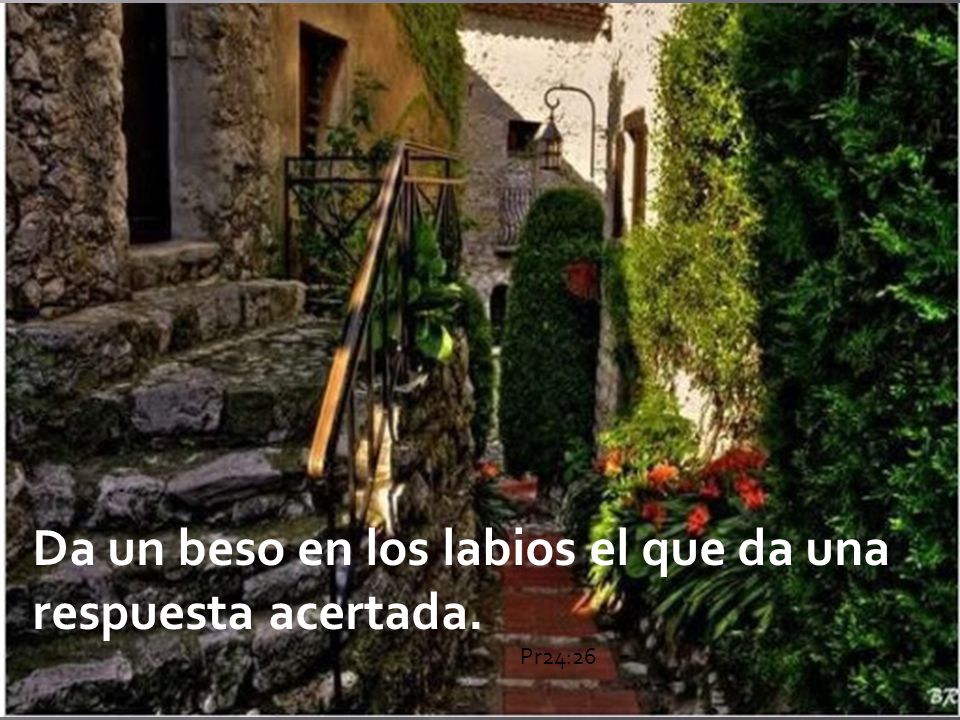 Da un beso en los labios el que da una respuesta acertada.